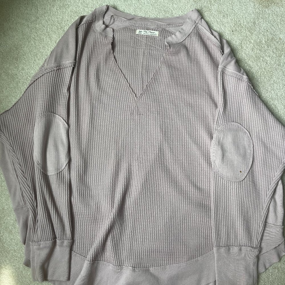 We the Free dusty purple sweater